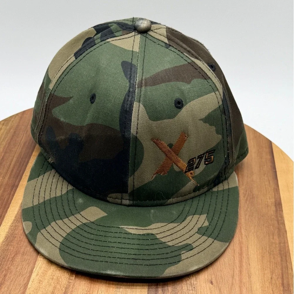 New‎ Era Men's 9FIFTY Woodland Camo X 275 Embroidered Snapback Hat 0908